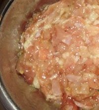 Підготовлене куряче м'ясо