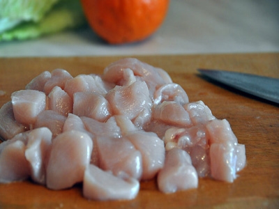 філе куряче нарезаное