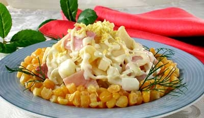 салат сонячний кульбаба