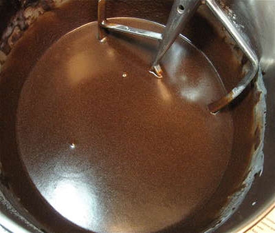 рідке шоколадне тісто