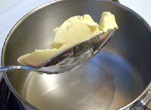 Розтоплюємо масло