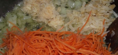 тушкуємо овочі