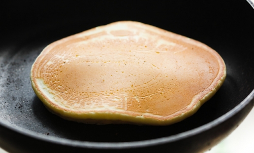 Обсмажуємо другу сторону