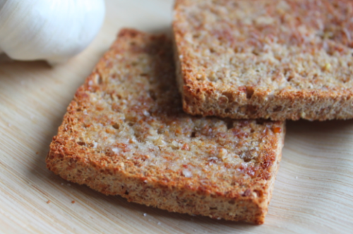 грінки з часником