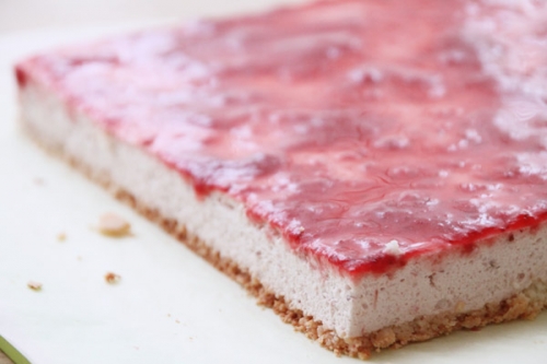 викладаємо суфле на корж