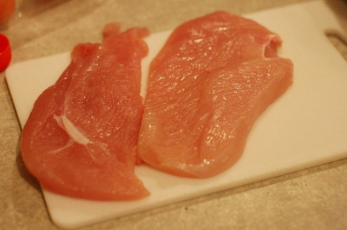 нарізаємо м'ясо