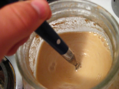 закваска на житньому борошні