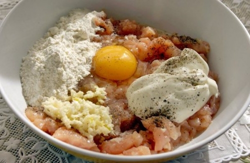 замішуємо тісто