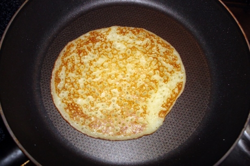 млинці на сковороді