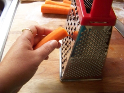 моркву на тертці
