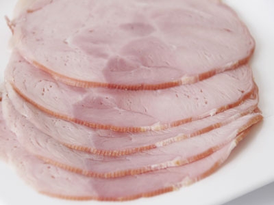 шинка на тарілці