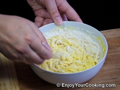 додаємо борошно