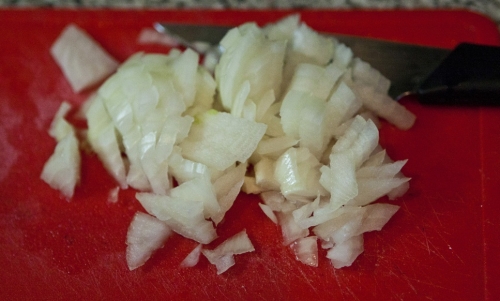 нарізаємо лук