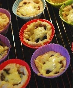 гриби з сиром