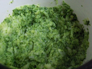 Перетворюємо брокколі в кашку