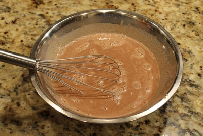 маса вершків і шоколаду