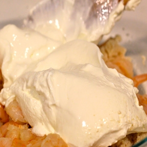 креветки в вершках