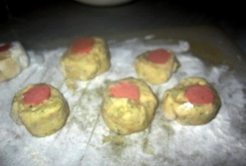 сосиски в картоплі