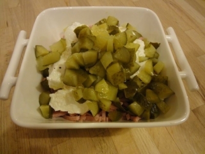 перекладаємо інгредієнти в миску