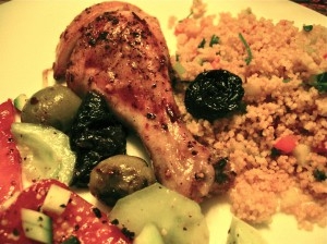 курка з чорносливом