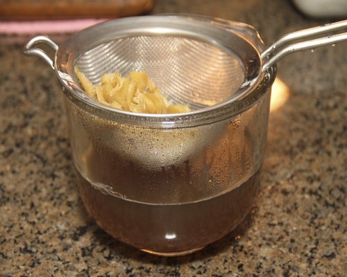 проціджуємо імбир