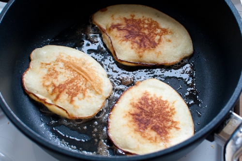 обсмажені оладки