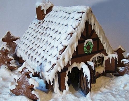 подаємо пряниковий будиночок