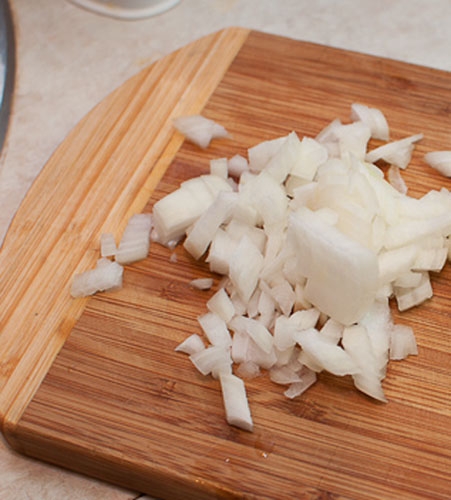 нарізаний лук