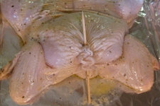 закріплюємо шию зубочисткою