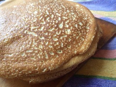 млинці на дошці