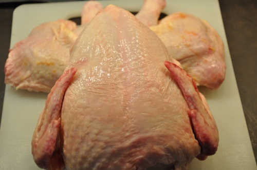 промиваємо курку