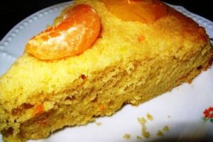 Пиріг з мандаринами