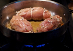 обсмажуємо рулети