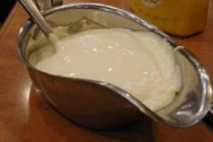 Білий соус для овочів