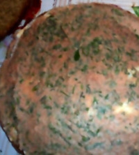 Змащуємо начинкою коржі