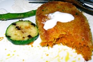 Пісні морквяні котлети