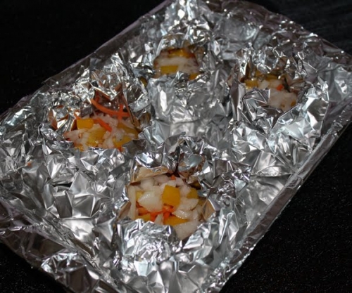 риба у фользі