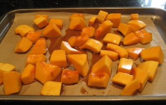 запікаємо гарбуз