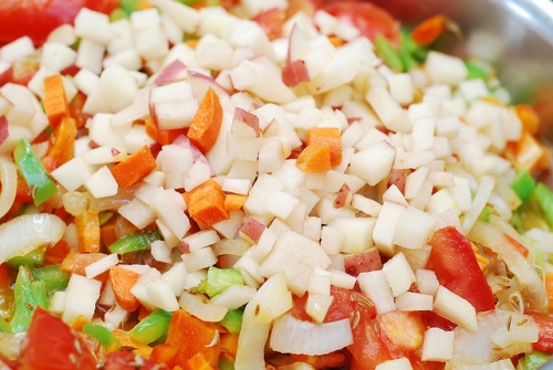 додаємо картоплю