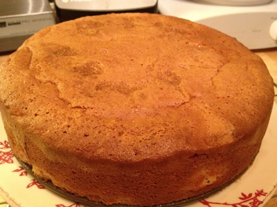 кекс з грушею