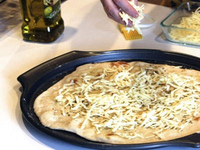 шар сиру на тесті