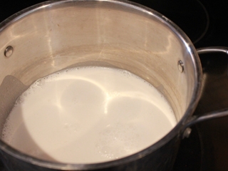 підігріваємо молоко