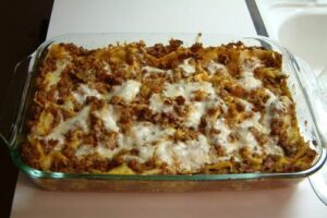 Лазанья болоньєзе