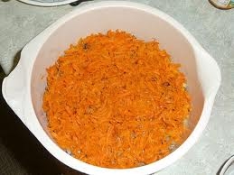 Перший шар - морква