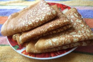 Пісні млинці на мінералці