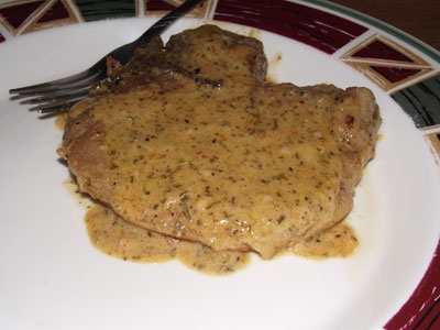 свинина під соусом