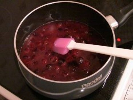 вишня з крохмалем