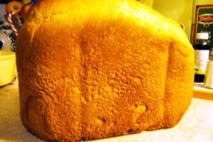 Пісний хліб в хлібопічці