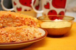 Морквяна запіканка в мікрохвильовці