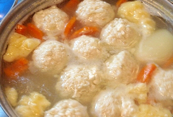 Супчик з сирними ньокками